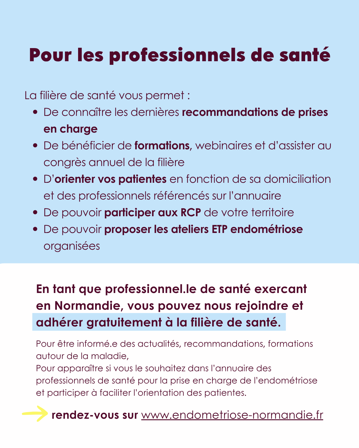 Norm'endo_qu'est-ce qu'une filière de santé (Carrousel) 6