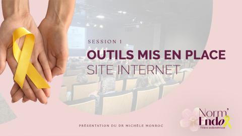 Outils mis en place - Site internet